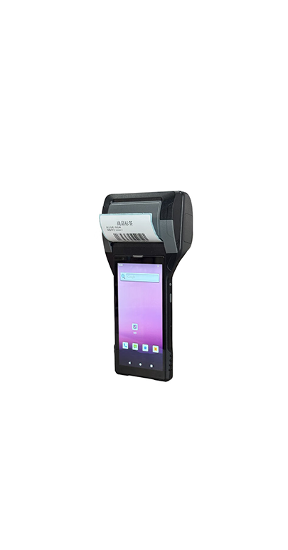 手持机PDA5503扫码打印一体设备80mm打印手持终端PDA